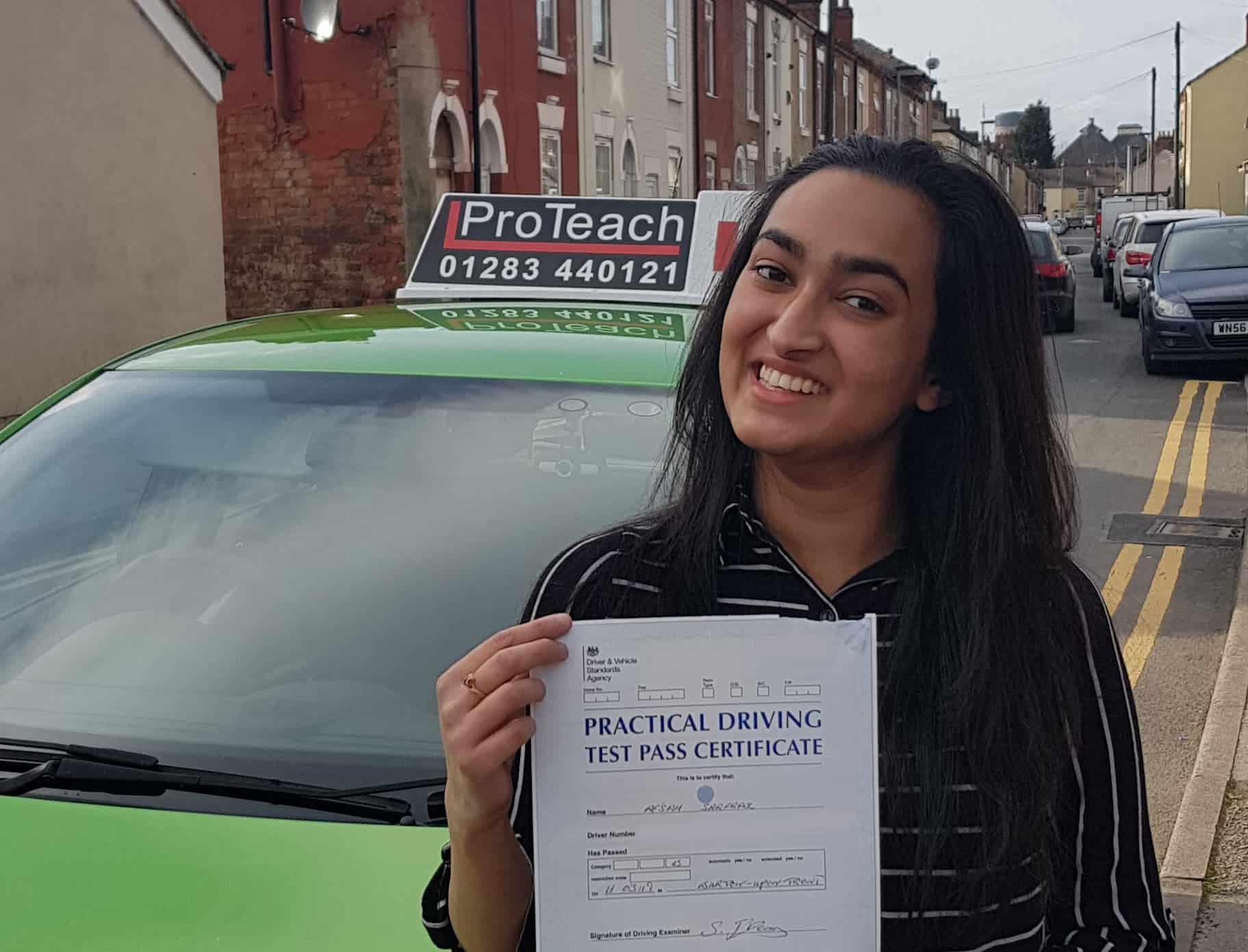 Female driving instructor derby